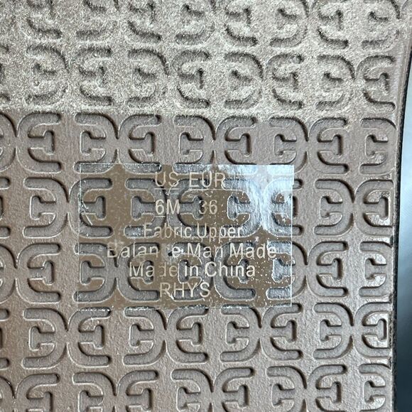 Sam Edelman Women's Rhys Satin Woven Slippers 6M Gold Yellow Slip On House Shoes - Picture 10 of 12